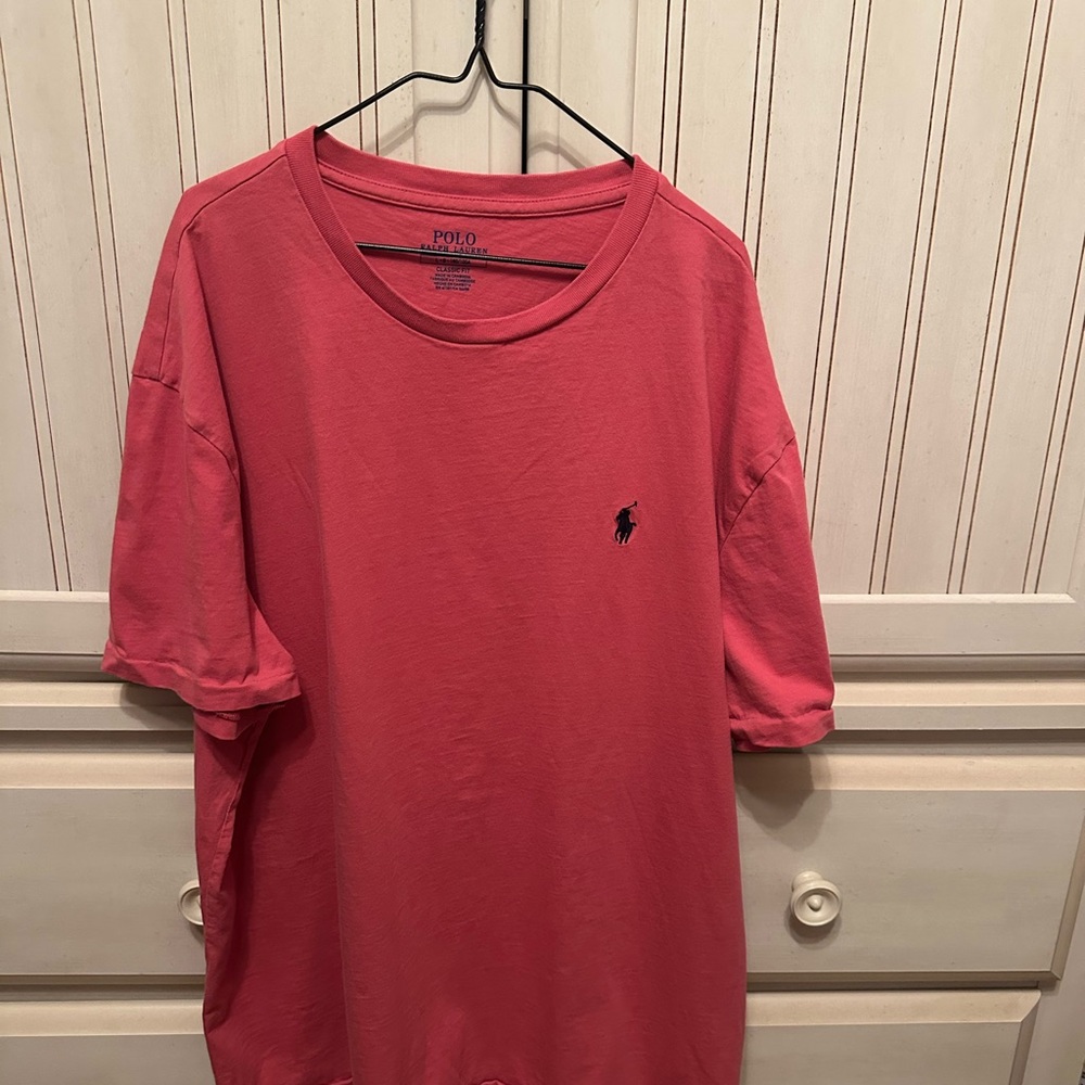Polo by Ralph Lauren Men's Coral Tee